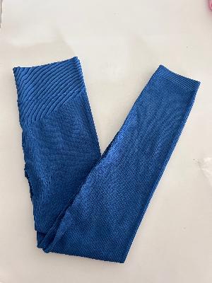 Sports Running Seamless Ribbed Long Sleeve Yoga Fitness Set, Bodycon High-Waisted Backless T-Shirt, Quick-Dry Workout Apparel