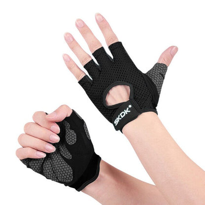 Sport Gloves for Training Gloves with Wrist Support for Fitness Gloves full palm protection for pull-up fitness A1