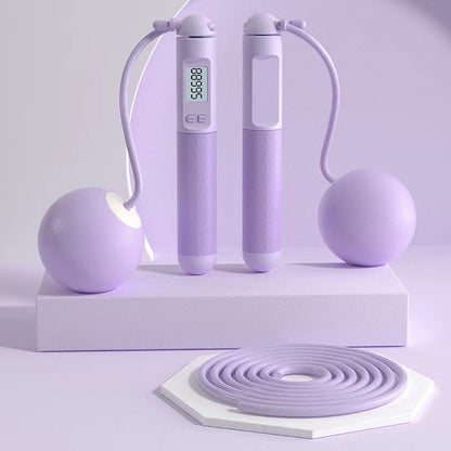 Jump rope fitness and weight loss special counting exercise for adults